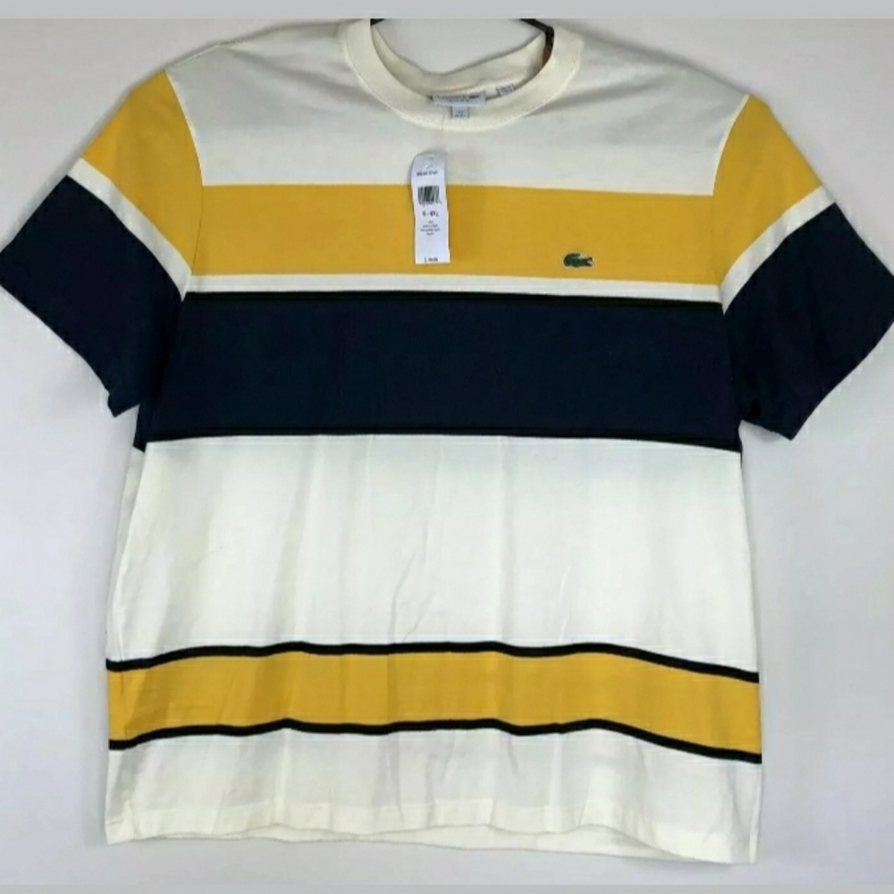 Lacoste Mens Size 4XL Short Sleeve Sihirts